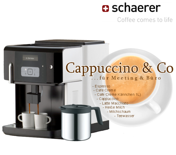 Cappuccino & Co (Miete inkl. FullService)